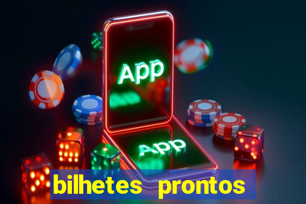 bilhetes prontos futebol hoje